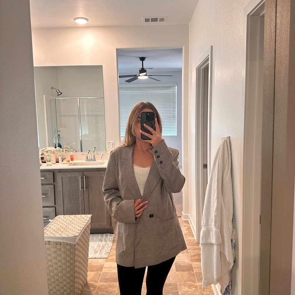 Cotton On Women's Classic Gray Blazer